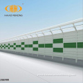 Anti noise wall panel noise absorbing fence